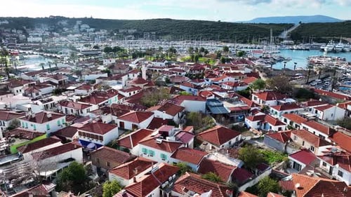 Izmir Sığacık, Drohnenansicht