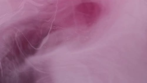 Abstract Pink and White Swirls Background