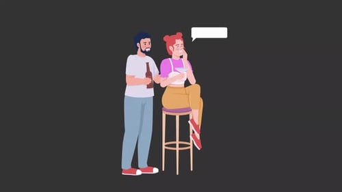 Animated Party Guests Characters