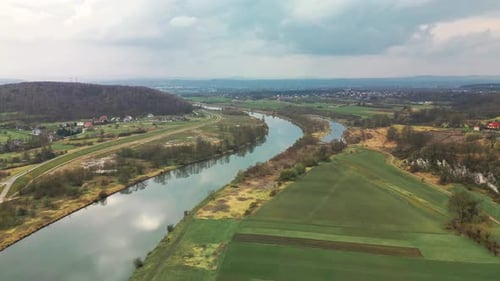 A Beautiful River at Spring