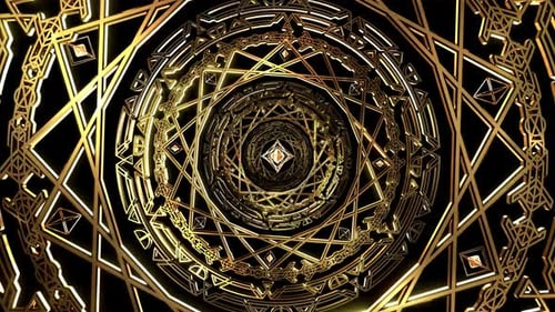 Circle Ornament Tunnel