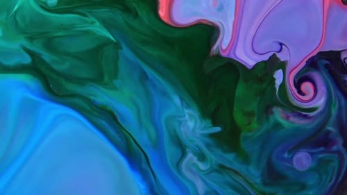 Swirling Colors: Abstract Fluid Art Background