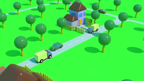 Cartoon Cars Highway es capaz de dar vueltas sin fin