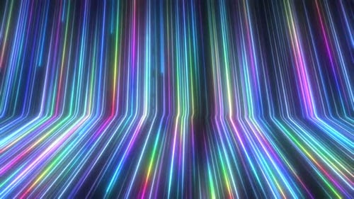 Digital Glowing Speed Lines 11