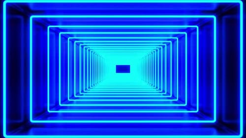 Cyberpunk Rotating Digital Loop