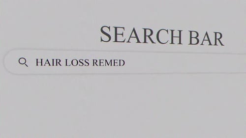 Hair Loss Remedies Search Bar Popular On Search Engines Across Various Domains
