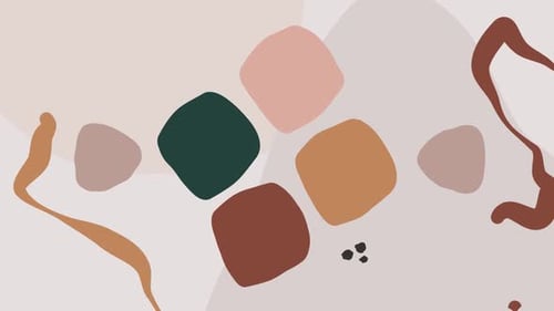 Brown Abstract Animated Background