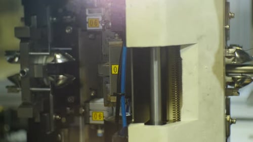 Motion Around Machine Tool for Wire Coils Production