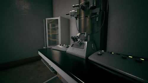 3D Animated Microscope in a Modern Science Laboratory Setting