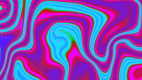 Vibrant Fluid Abstract Morphing Liquid Background Animation