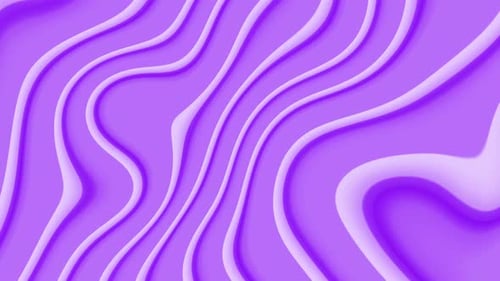 Abstract Fluid Purple Wavy Lines Motion Background
