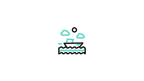 Boat Animated Icon