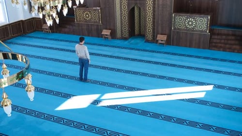 Muslimische Namaz-Moschee