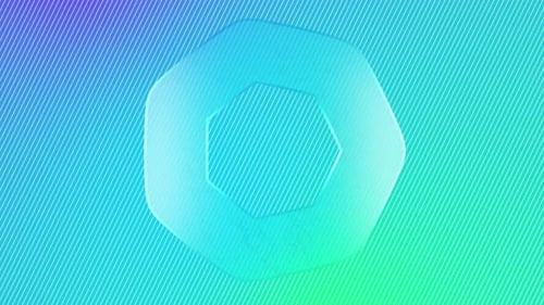 Fundo animado abstrato de gradiente de néon