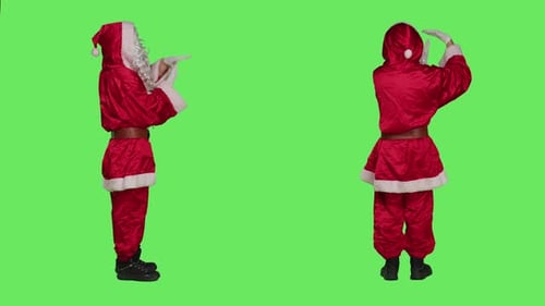 Der Weihnachtsmann fühlt sich überarbeitet