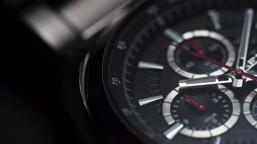 Mechanichal Watch Macro Video