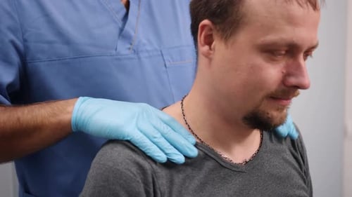 Chiropractic Neck Adjustment Chiropractic Therapy Patient Care