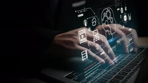 Hands Ai Interface Laptop 02069