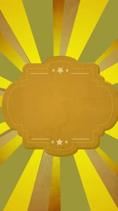 Circus Vertikaler orangefarbener Hintergrund