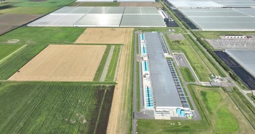 Data center, computing center, big data and internet infrastructure building facility.