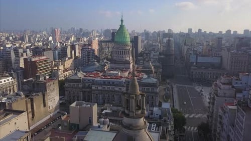 Aerial view of the Congress building