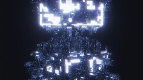 Sci-Fi Neons VJ Loop 002