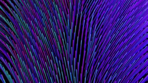 Cyber Grass Background Loop Animation in 1080HD