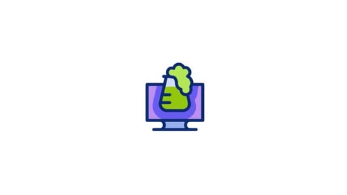 Virtuallab Animated Icon