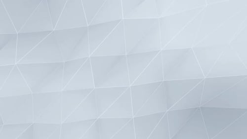 Clean White Geometric Background Loop Animation