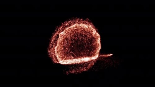 Energy Shockwave Blast Background