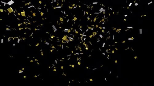 Gold Confetti Hd