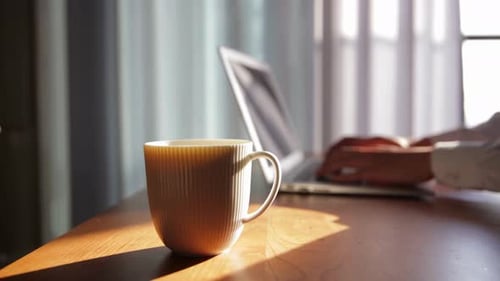 Arbeiten am Laptop