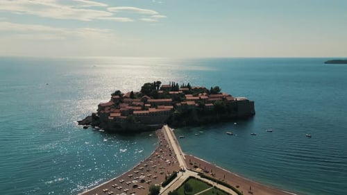 Sveti Stefan Island in Montenegro