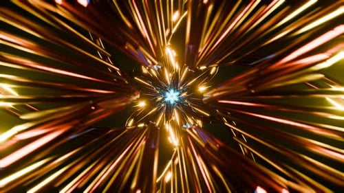 Neon Pulses Add Color to a Dynamic VJ Loop and Party Visuals