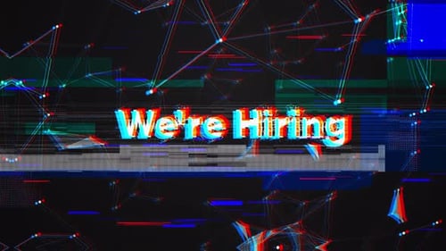 We're Hiring Plexus Text