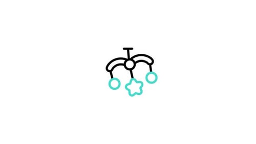 Crib Toy Animated Icon