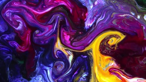 Abstract Colorful Ink Movements Spreads On Water Texture 322