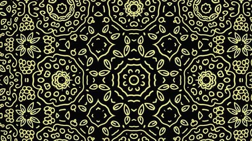 Golden Luxury Pattern Animation Background | Luxury Award Show Pattern Animation Background