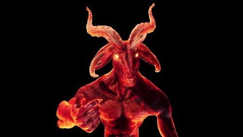 Goat Demon Baphomet VJ Loop