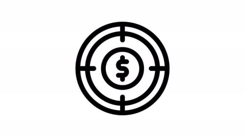 target line icon animation