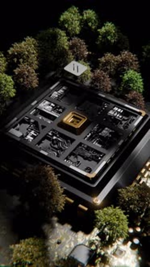 Advanced Microchip Connecting with a Motherboard
