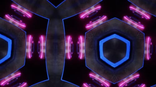 Trip-Trans-Trip Abstract background video 3D Patterns Seamless VJ Loop for Spiritual Glowing particl