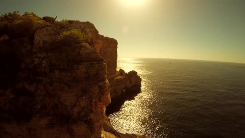 Mediterranean Coastal Seascape Sea Nature Vacation Holiday Destination