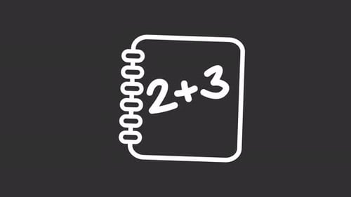 Notizbuch, Mathematikunterricht, Berechnung, Symbol, Lernen