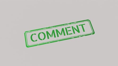 COMMENT Stamp