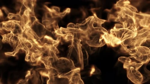 Flaming Fire 4K Close Up Loop
