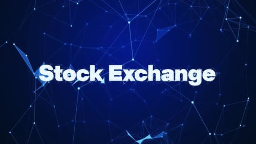 Animated Digital Plexus Network Reveal with Glitch