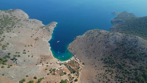 Symi island of Greece.