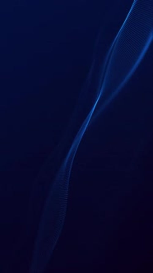 Abstract Blue Digital Wave Particle Background Animation