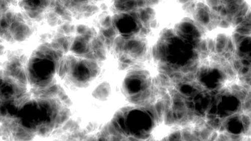 Abstract Organic Pattern Morphing Alpha Channel Background